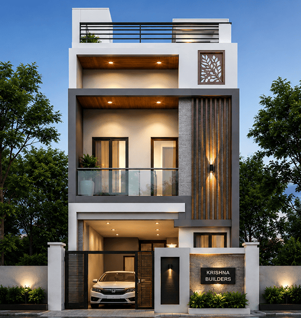 Ongoing residential construction project at Anuraag, Thiruverkadu, Chennai